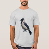 Two-Tone Sentinel Black Hooded Crow T-Shirt (Vorderseite)