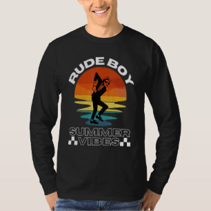 Two Tone Ska Kleidung Männer Rude Boy Sommer Stimm T-Shirt