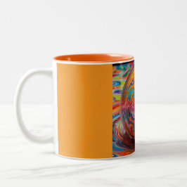 Two Tone Tasse, 325ml (Marble-18) Zweifarbige Tasse