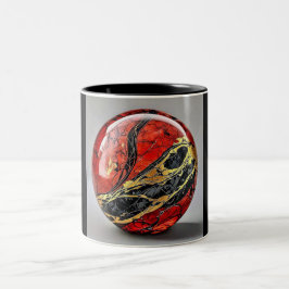 Two Tone Tasse, 325ml (Marmor-7) Zweifarbige Tasse