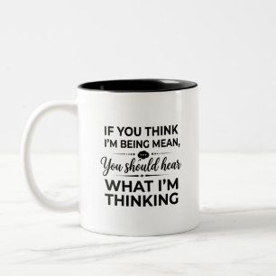 Two-Tone Think Outside the Cup Tasse