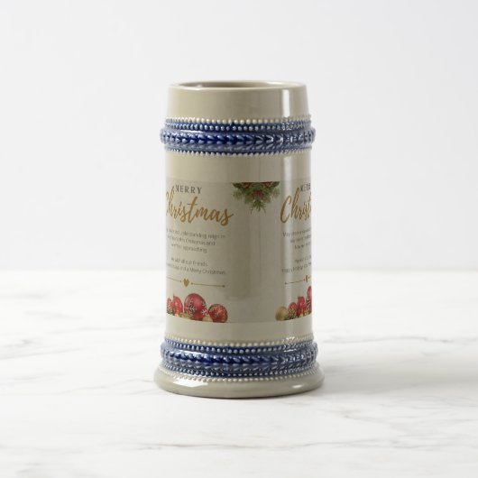 Two-Tone-Weihnachtskaffee Tasse 2024 (Mittel)