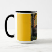Two Toned Combo Mug 15 oz Tasse (Links)