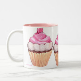 TWO-TONED KUCHEN-KAFFEE-U. TEE-TASSEN - ZWEIFARBIGE TASSE