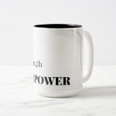 two toned Mug Zweifarbige Tasse (VorderseiteRechts)