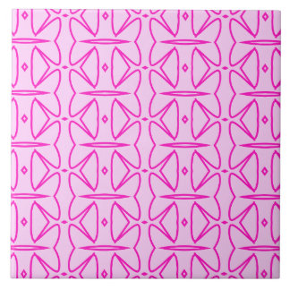 Two Toned Pink Pattern Ceramic Tile Fliese