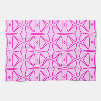 Two Toned Pink Pattern Kitchen Towels Geschirrtuch