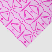 Two Toned Pink Pattern Tissue Paper Seidenpapier (Ausschnitt)