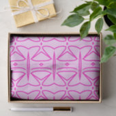Two Toned Pink Pattern Tissue Paper Seidenpapier (Geschenk)