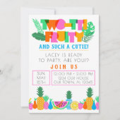 TWO-TTI Frucht und so eine Süsse! Einladung (Vorderseite)