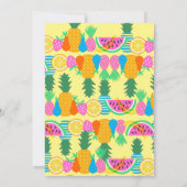 TWO-TTI Frucht und so eine Süsse! Einladung (Rückseite)