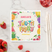 Two-tti Fruchtiger 2. Geburtstag Serviette (Beispiel)