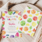 Two-tti Frutti 2. Geburtstag Einladung