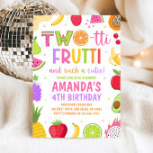 Two-tti Frutti 2. Geburtstagseinladung Einladung