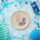 Two-tti Frutti Babyparty Pappteller (Party)