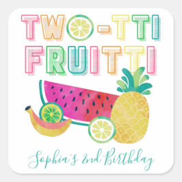 Two-tti Frutti Bevorzugung Stickers