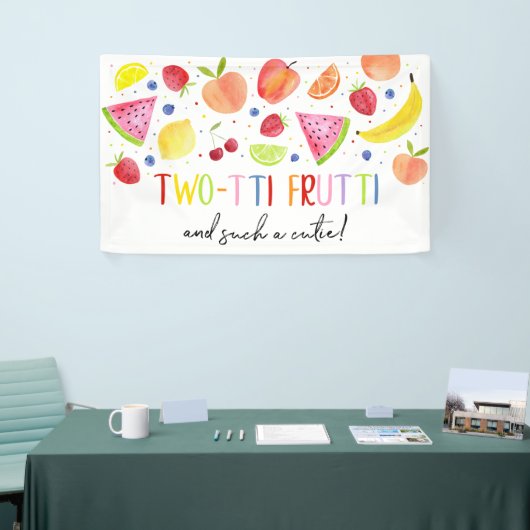 Two-tti Frutti Eine solche Süsse am zweiten Geburt Banner (Messeveranstaltung)