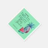 Two-tti Frutti Fruit Baby Dusche Serviette (Ecke)
