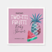 Two-tti Frutti Fruit Girl Babydusche Serviette (Vorderseite)