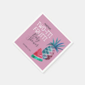 Two-tti Frutti Fruit Girl Babydusche Serviette (Ecke)