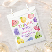 Two-tti Frutti! Girl Pink Süsse Frucht 2. Geburtst Geschenktütchen (Ausgeschnitten)