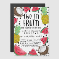 Two-tti Frutti Niedlich Fruit Watercolor 2. Geburt