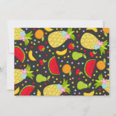 Two-tti Frutti Party Einladungs-2. Einladung (Rückseite)