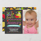 Two-tti Frutti Party Einladungs-2. Einladung (Vorne/Hinten)