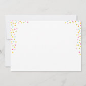 Two-tti Frutti Party Fruit Geburtstag Danke Karte (Rückseite)