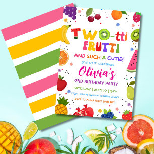 Two-tti Frutti So ein Süßer, 2. Früchte Sommer Einladung