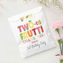 Two-tti Frutti Süsse Fruit 2. Geburtstag Vielen Da Geschenktütchen