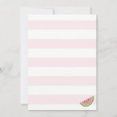 Two-tti Frutti - Tutti Fruity Birthday Einladung (Rückseite)