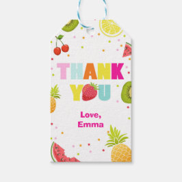 Two-tti Frutti vielen Dank für die Gabe Geschenkma Geschenkanhänger