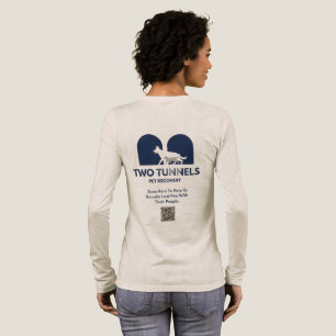Two Tunnels Damen Langarmshirt Tri-Blend Shirt