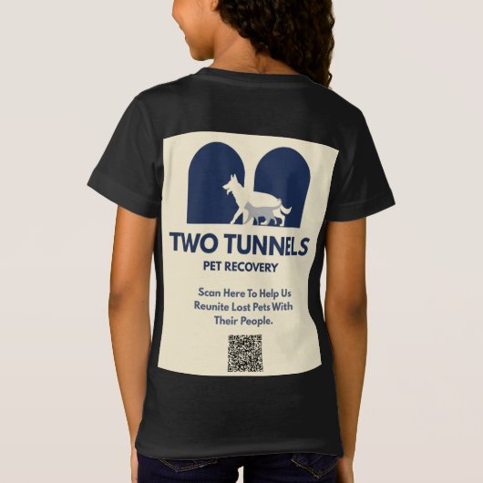 Two Tunnels Kids T-Shirt (Rückseite)