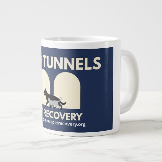 Two Tunnels Mug  Jumbo-Tasse (Vorderseite Rechts)