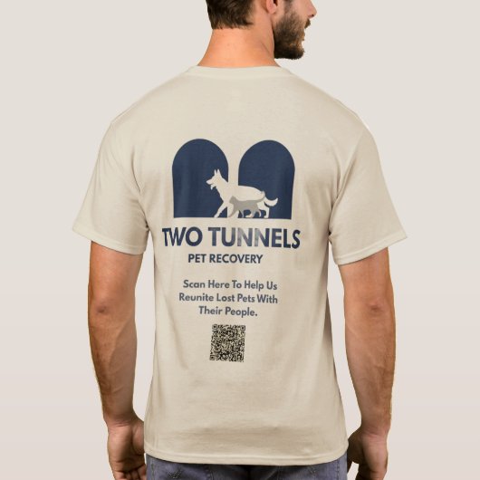 Two Tunnels T-Shirt (Rückseite)