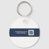 Two Tunnels Tote Schlüsselanhänger (Rückseite)