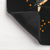 Two Turtle Doves Cut Out Stencil Retro Style 7 Bab Mousepad (Ecke)