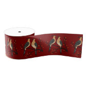 Two Turtle Doves Cut-Out Stencil Retro Style 7 Ripsband (Spule)