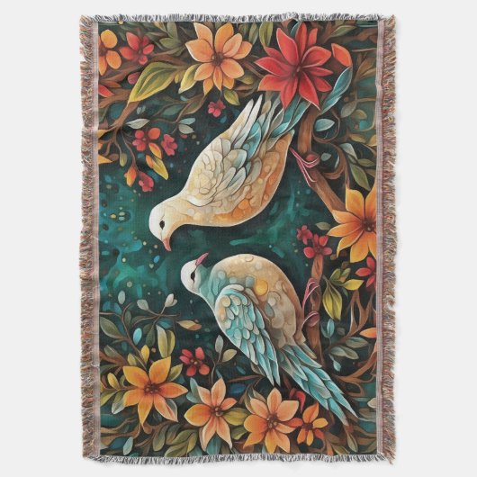 Two Turtle Doves Decke (Vorderseite Vertikal)