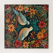 Two Turtle Doves Puzzle (Horizontal)