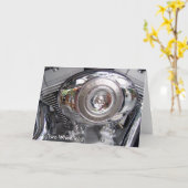 Two Wheelin Karte (Gelbe Blume)