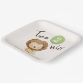 Two Wild Boy Pappteller (Gewinkelt)