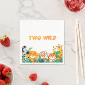 Two Wild Boys Paper Napkin Serviette (Beispiel)
