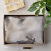 "Two Wild Mustangs" Dusty Western Wassercolor Seidenpapier (Geschenk)