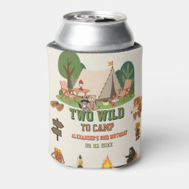 Two Wild to camp Safari Wald 2. Geburtstag Dosenkühler