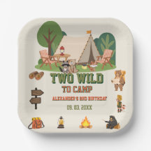 Two Wild to camp safari Wald 2. Geburtstag
