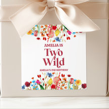 Two Wild Wildflower Second 2nd Birthday Party