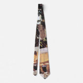 Two Wine Glasses von John Singer Sargent Krawatte (Rückseite)